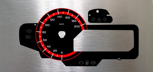 Cadran compteur vitesse - cadran,