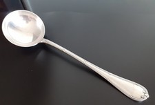 Christofle / Louche en métal argenté / Modèle Rubans croisés