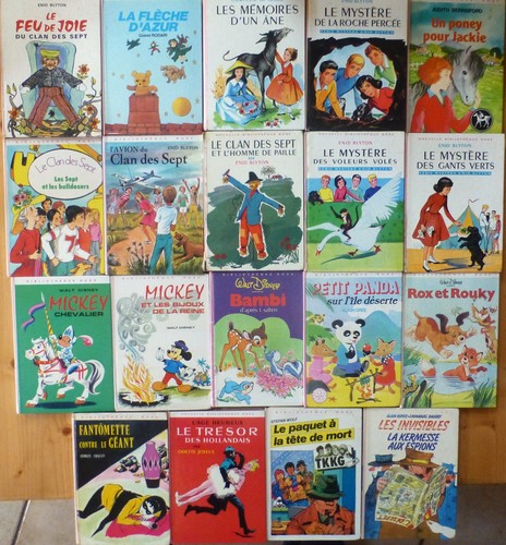 Lot livres fantomette - 23,