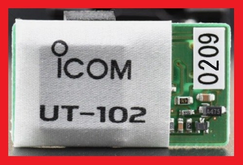 Icom 102 voice synthesizer - icom, ut-102
