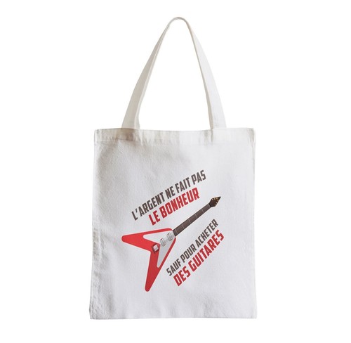 Sac tissu guitare - en,