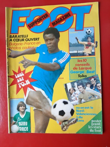 1976 foot supporter magazine - supporter,