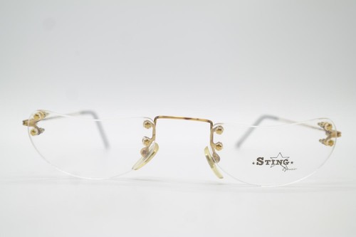 Lunettes vintage sting 1316 - lunettes, or