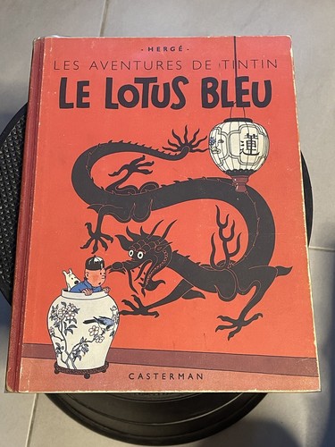 Tintin lotus bleu eo - lotus, "