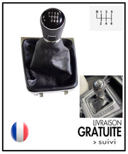 Pommeau soufflet levier 6 vitesses POUR GOLF 7 (2012 à 2017) GOLF VII (12mm)