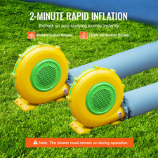 VEVOR Cabine De Peinture Gonflable Tente Peinture 8X4,5X3 M 2 Souffleurs