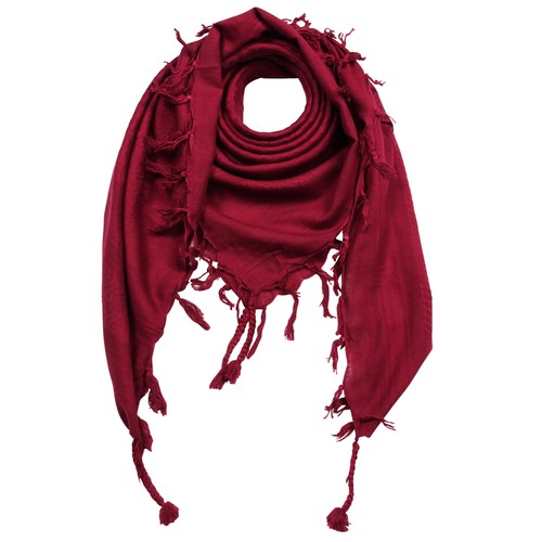 Kufiya rouge bordeaux - kufiya, rouge-bordeaux