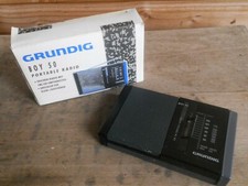 radio transistor boy 50 Grundig poste  ancien grenier vintage