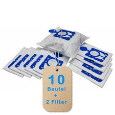 10 Sacs À Poussière Premium Compatibles Pour Philips HR 8539 Mobilo Plus