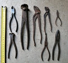 D4- Lot 8 anciennes pinces