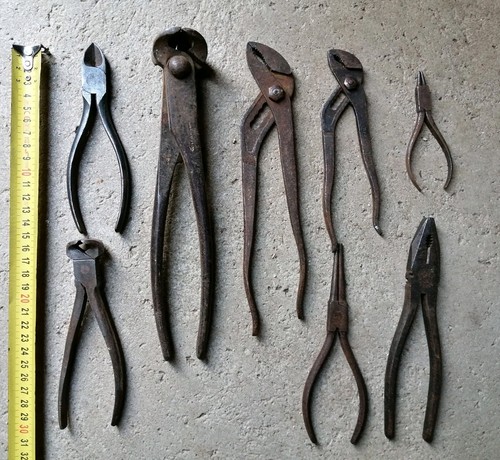 Lot anciennes pinces - 8,