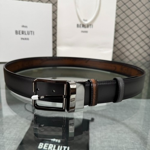 Berluti leather belt - berluti,