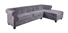 Canapé D'Angle Chesterfield