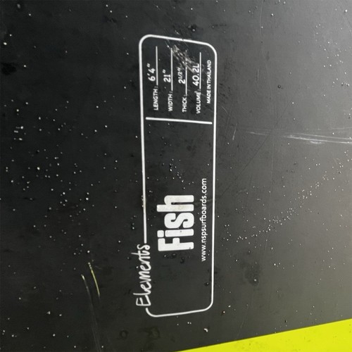 Nsp elements fish surfboard - elements,