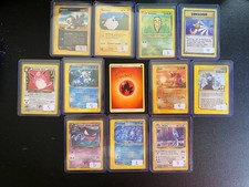 Lot de 11 cartes pokémon