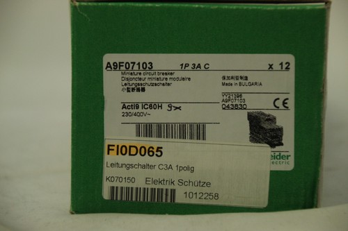 Schneider electric a9f07103 - schneider,