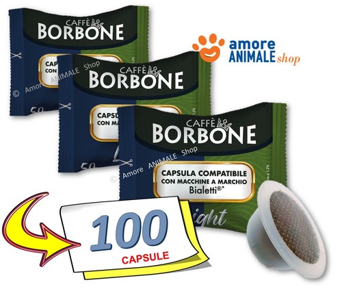 100 capsules café borbone - café,