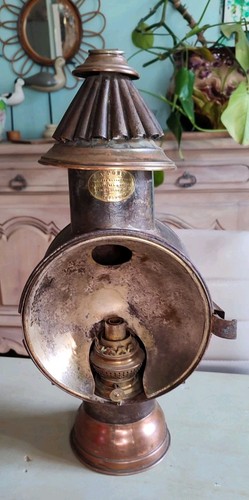 Ancienne grande lampe - ancienne,