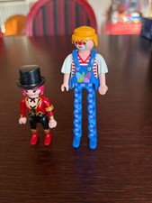Playmobil cirque clown longues jambes et dresseuse