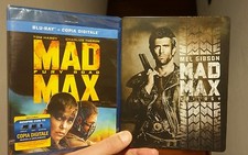 4 BLU RAY MAD MAX TRILOGY STEELBOOK + MAD MAX FURY ROAD SIGILLATO