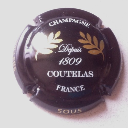Capsule champagne coutelas - de,