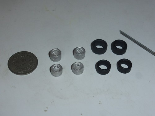 White metal ats wheels - wheels, for