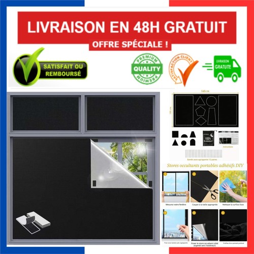 Store occultant sans perçage