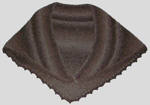 Grand chale tricote main - grand, la
