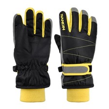 Gants de Ski Enfant Gants Neige Chauffants Moufles Hiver Chaud Gants Sport Sn...