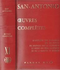 SAN ANTONIO OEUVRES COMPLETES 11 XI - EDITION ORIGINALE DE 1972 - TRES BON ETAT
