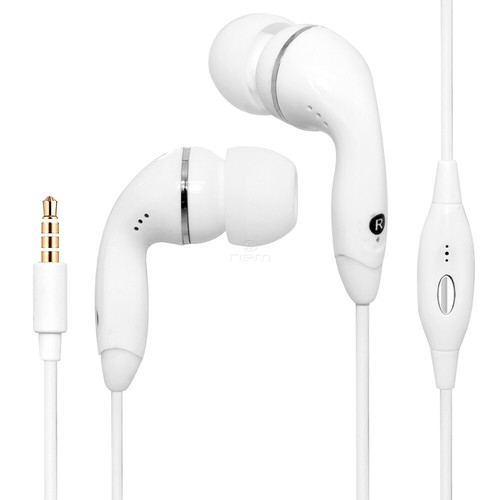 White universal stereo 5mm - white, 3.5mm