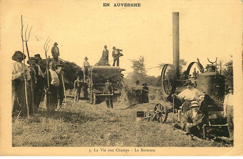 Auvergne la batteuse - ,