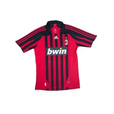 Maillot football vintage AC Milan domicile #3 Maldini saison 2007-2008