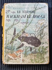 Tintin - Le trésor de Rackham le rouge - A24 - Dos Blanc - EO de 1944