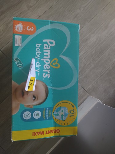 Pack 108 couches - de, pampers