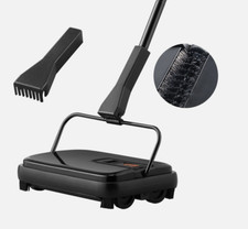 VEVOR Balai Mécanique Balayeuse Manuelle pour Plancher et Tapis sans Électricité