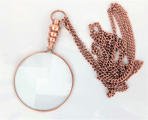 Mini chaîne collier loupe