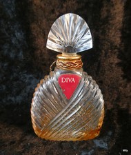 FLACON DE PARFUM UNGARO DIVA 1983  ancien flacon probable 1re taille  15 ml