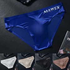 Slip homme en soie glacée