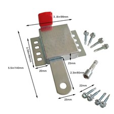 Boulon manuel serrure de porte