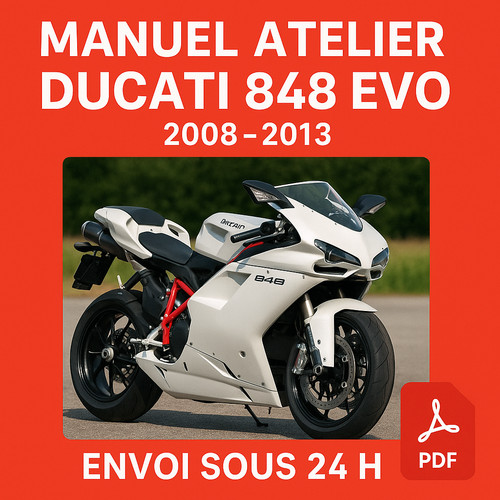 Manuel atelier ducati 848 - manuel, evo