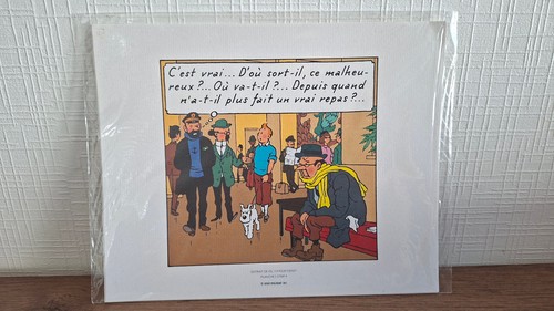 Herge tintin vol - tintin, pour
