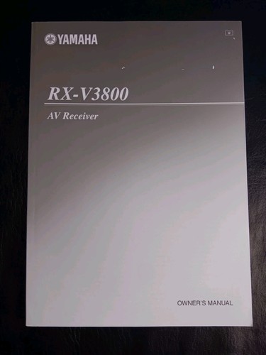 Yamaha v3800 receiver - rx-v3800, av