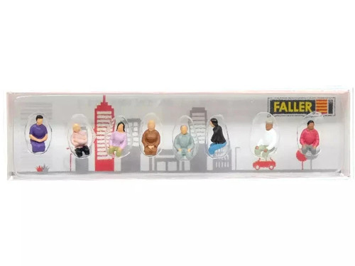 Faller personnages assis - faller,
