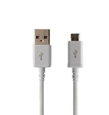 Câble micro usb blanc chargeur pour Samsung - Huawei - Sony - Nokia - Hiaomi