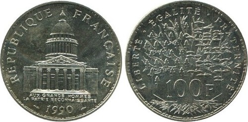 France monnaie paris 100 - de,