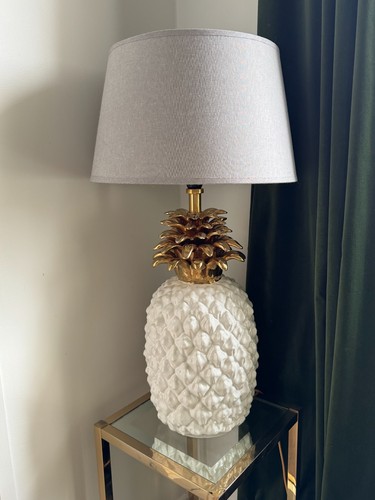 Très grande lampe ananas - , en