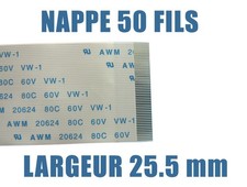 NAPPE ZIF LIF FPC AWM - 50 FILS -  25.5 mm x 150 mm