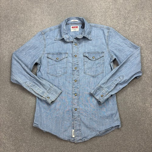 Chemise jean wrangler - jean,