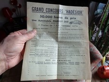 Grand Concours Etiquettes